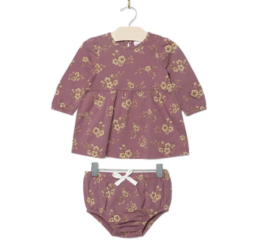 City Mouse Orchid Blooms Tunic Set