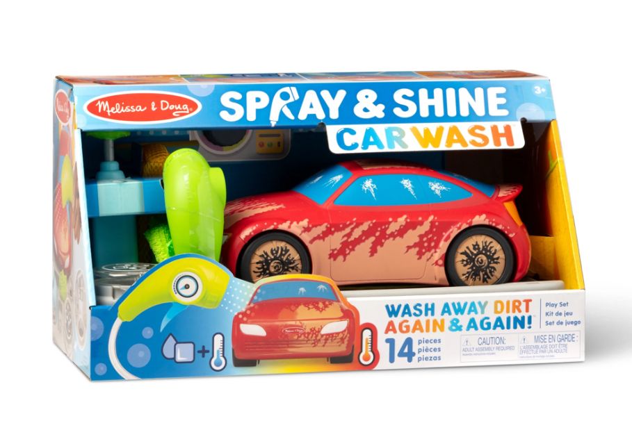 Melissa &amp; Doug Spray &amp; Shine Car Wash