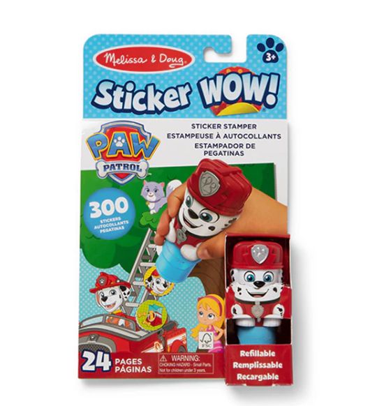 Melissa &amp; Doug Paw Patrol Sticker WOW- Marshall