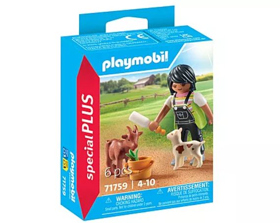Playmobil Woman with Goats