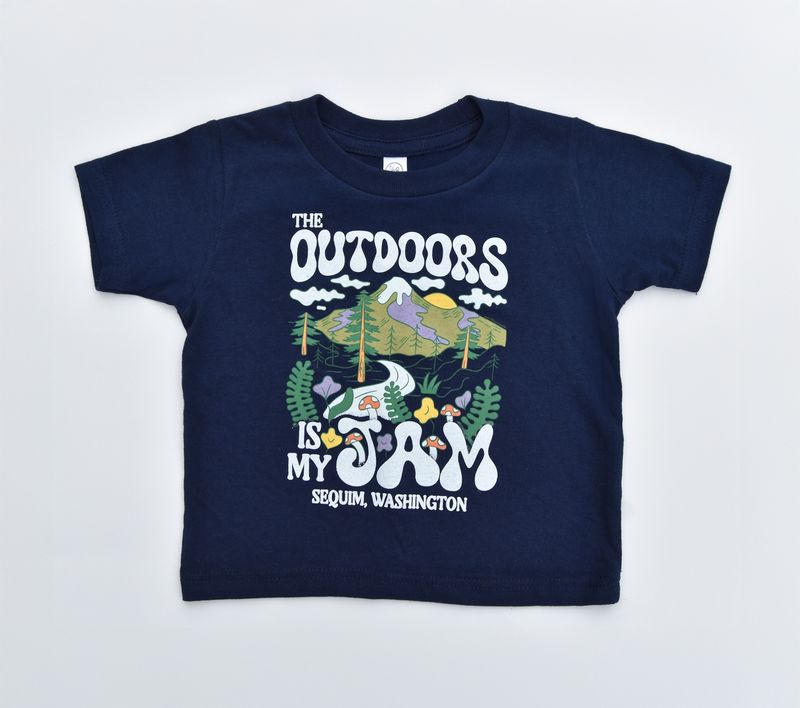 Julie &amp; Joe Outdoors Is My Jam Sequim T-shirt