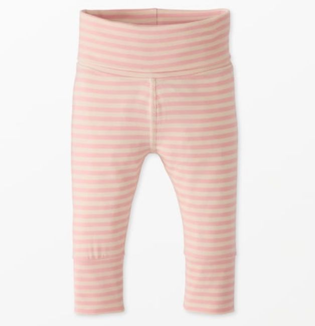 Hannah Andersson Pink Striped Pants