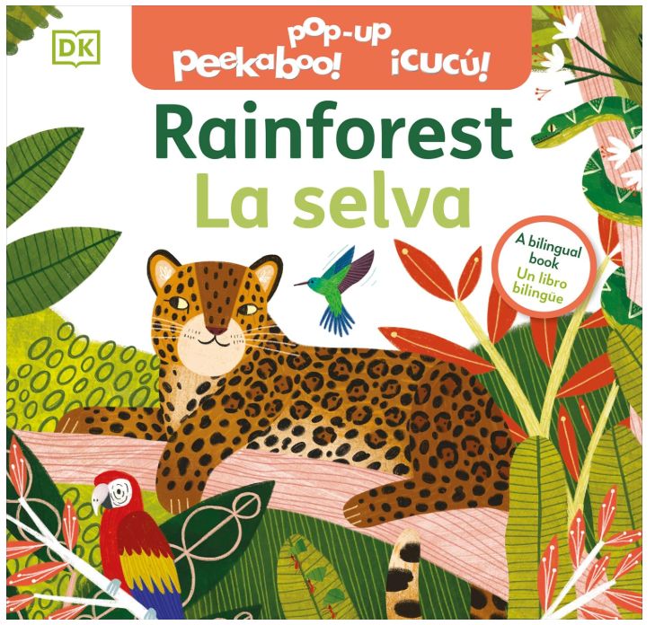 Peekaboo Pop-up Rainforest Bilingual Board Book