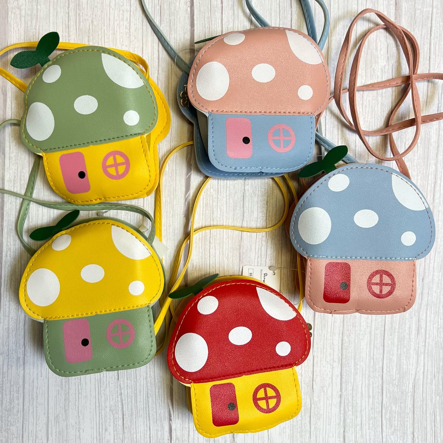 Mushroom House Purse