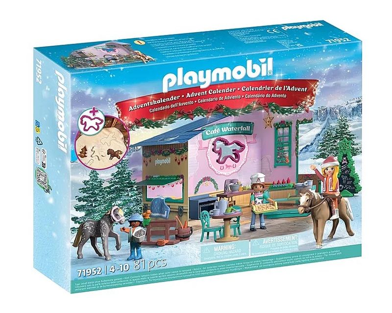 Playmobil Advent Calendar- Christmas at the Rider Cafe