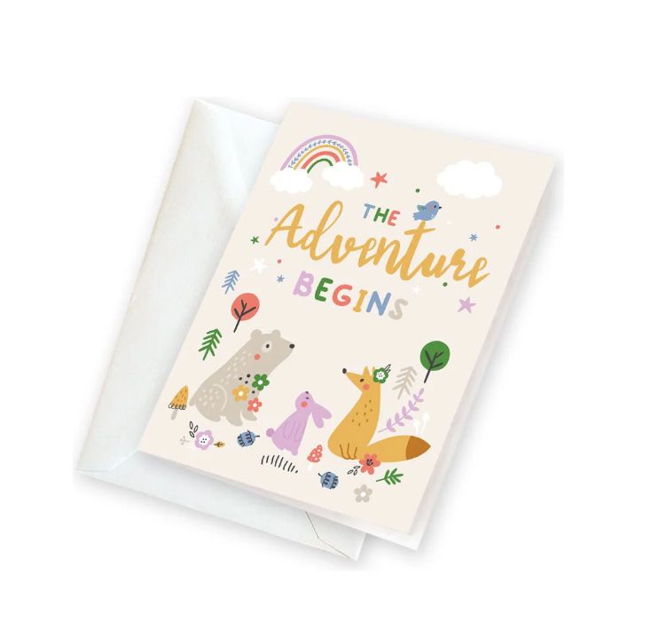 GinaB Gift Enclosure- Adventure Begins