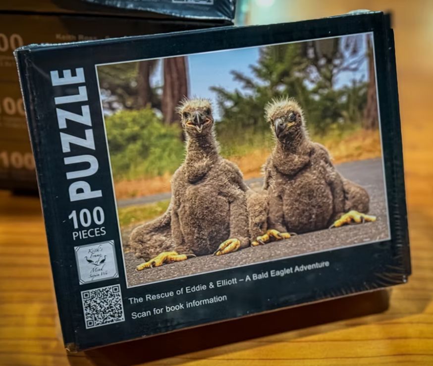 Keith Ross 100 piece Eaglet Puzzle
