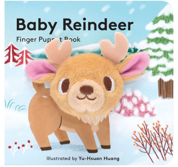 Finger Puppet Book- Baby Reindeer