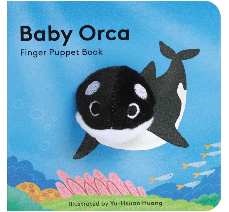 Finger Puppet Book- Baby Orca