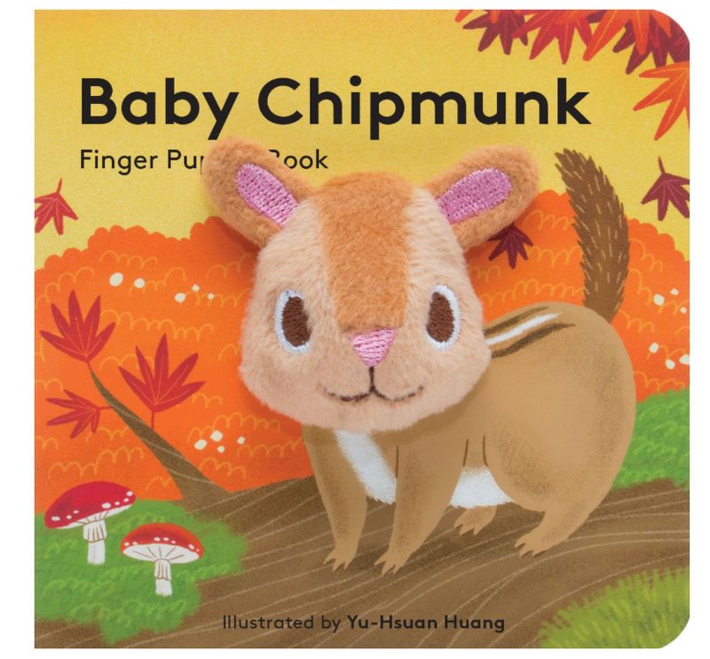 Finger Puppet Book- Baby Chipmunk