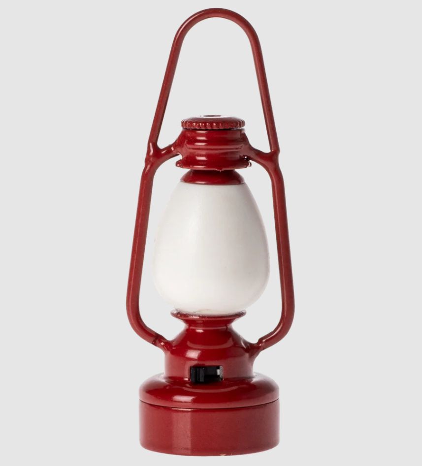 Maileg vintage light-up lantern- red