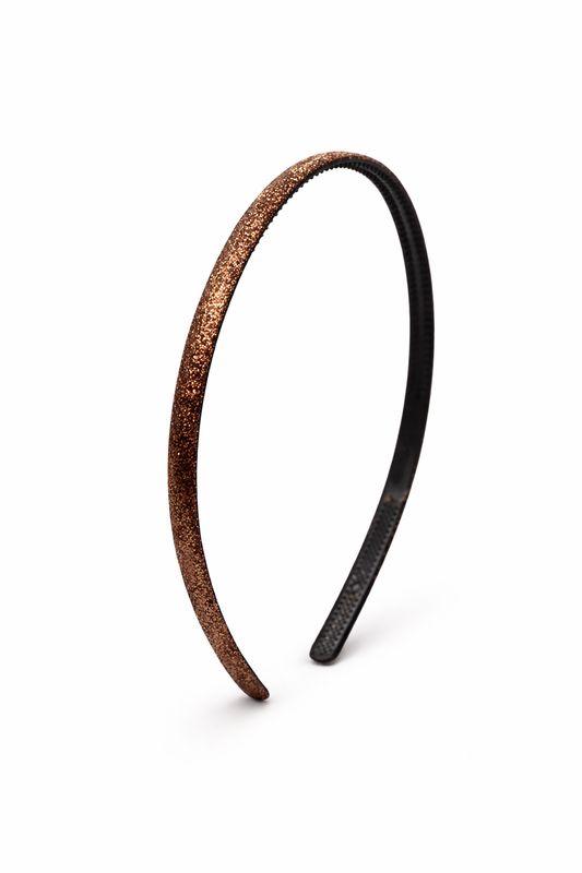 Glitter Headband- Bronze