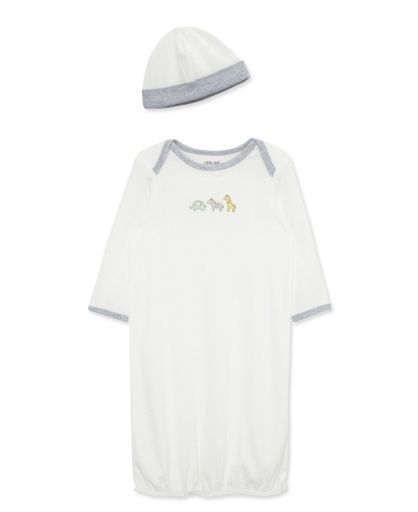 Little  Me safari gown-hat