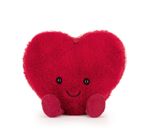 Jellycat Amuseables Arlette Heart Macaron (Red)