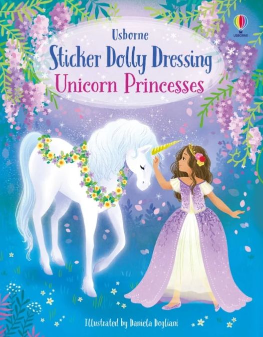 Usborne Sticker Dolly Dressing- Unicorn Princesses