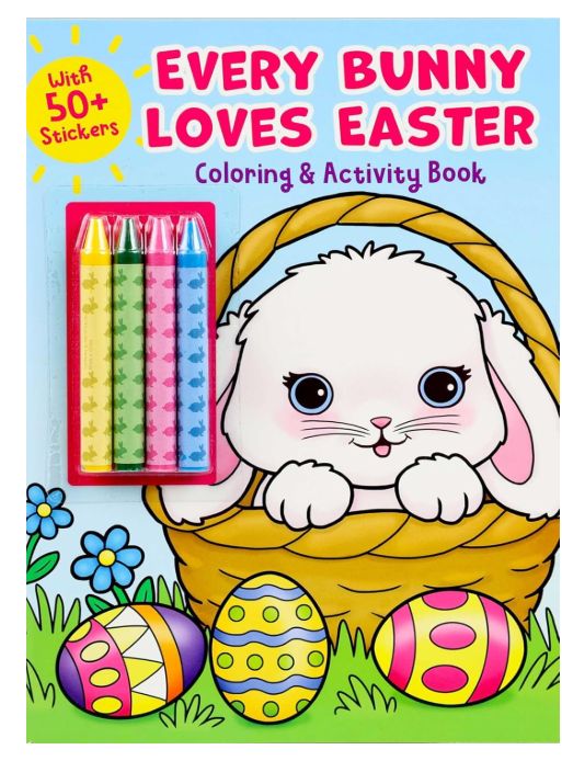 Every Bunny Loves Easter Coloring &amp; Activity Book