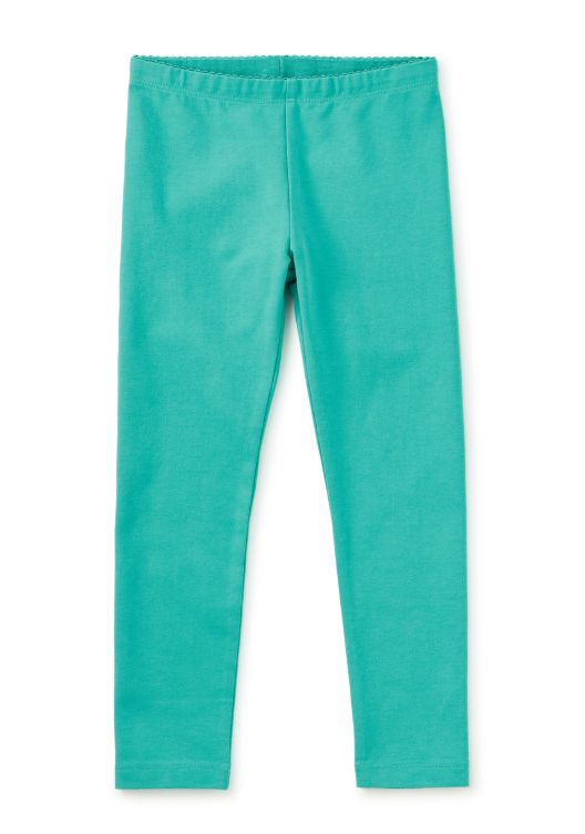 Tea Girls Solid Leggings- Glaze Blue
