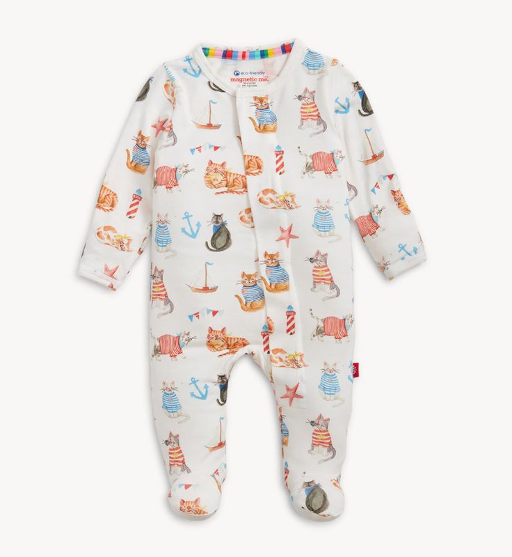 Magnetic Me Yachty Pawty Modal Footie