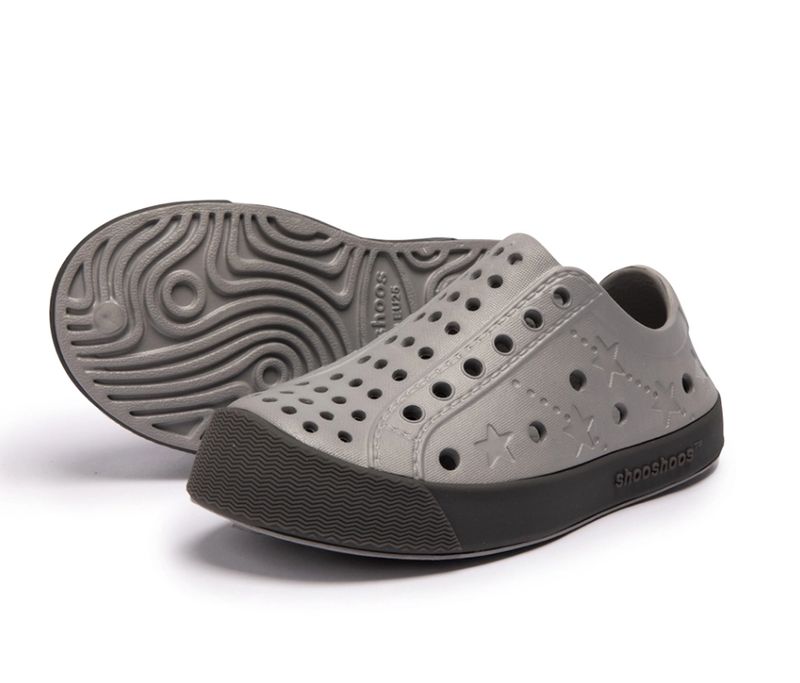 Shooshoos Mervin Waterproof Sneaker- Grey