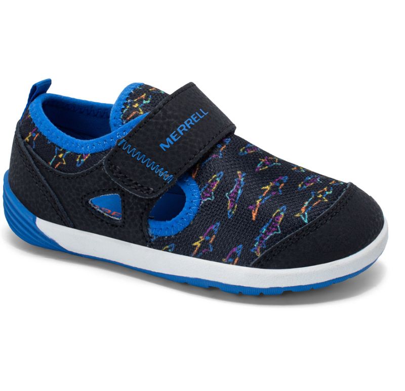 Merrell Baresteps Sandal- Black Sharks