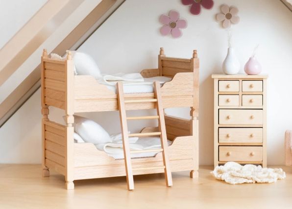 MacyMae Twin Bunk Beds- natural