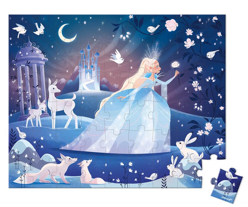 Janod 54pc Puzzle - Icy Enchantment