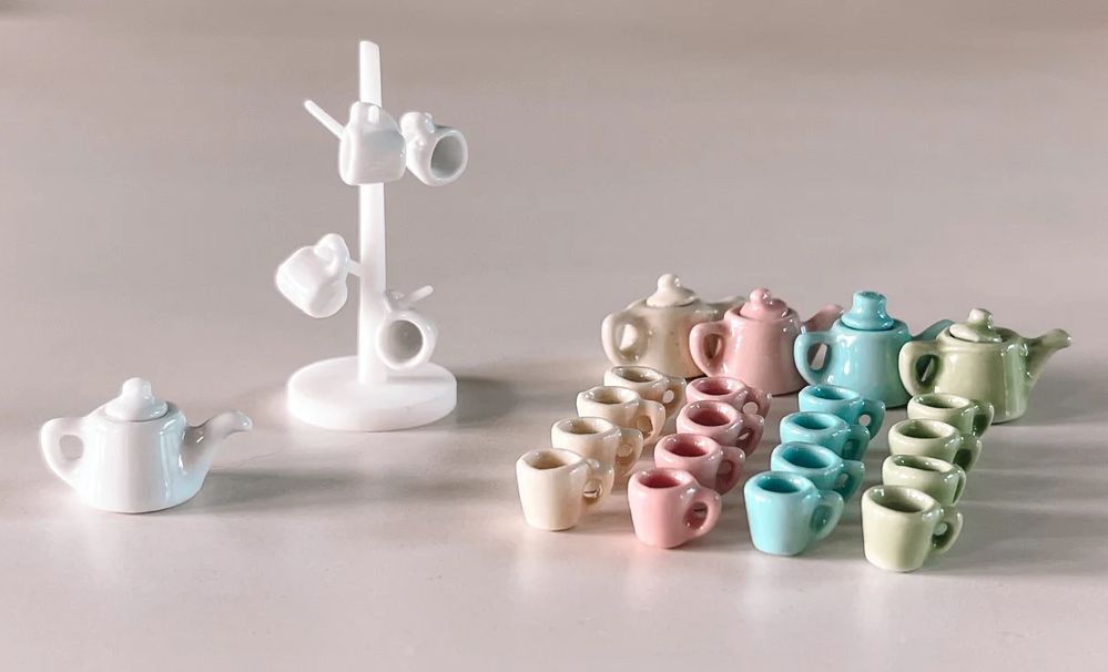 MacyMaeTea Set- blue