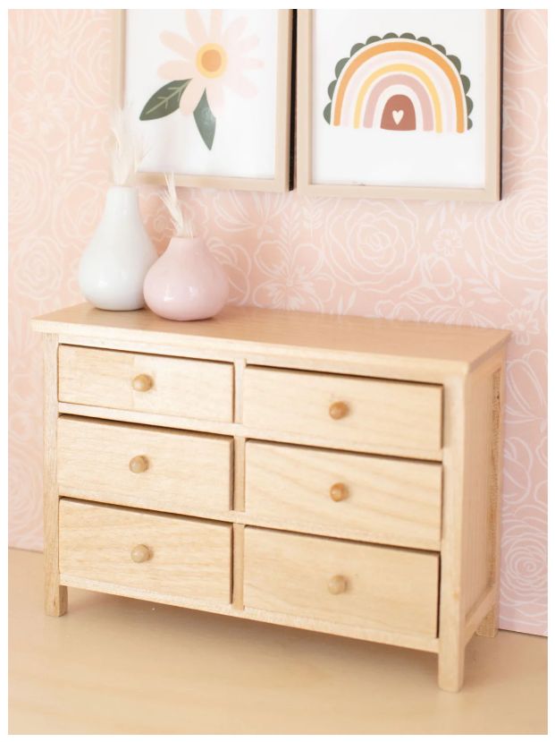 Macy Mae Wide Dresser- Natural