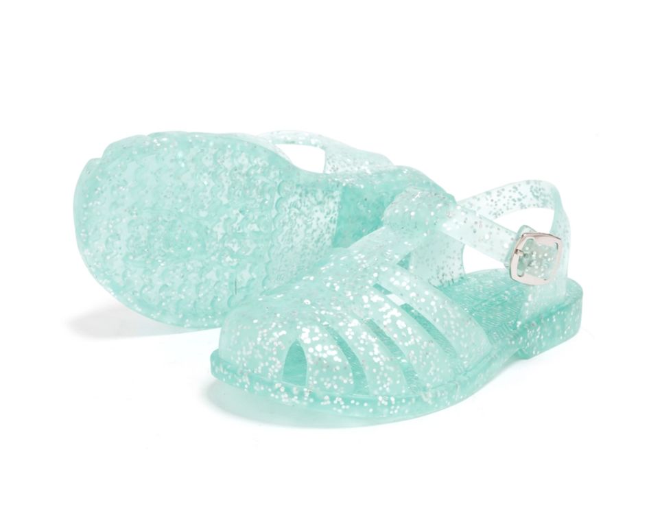 Shooshoos Uncle Rico Jelly Sandal Water Shoe- Aqua