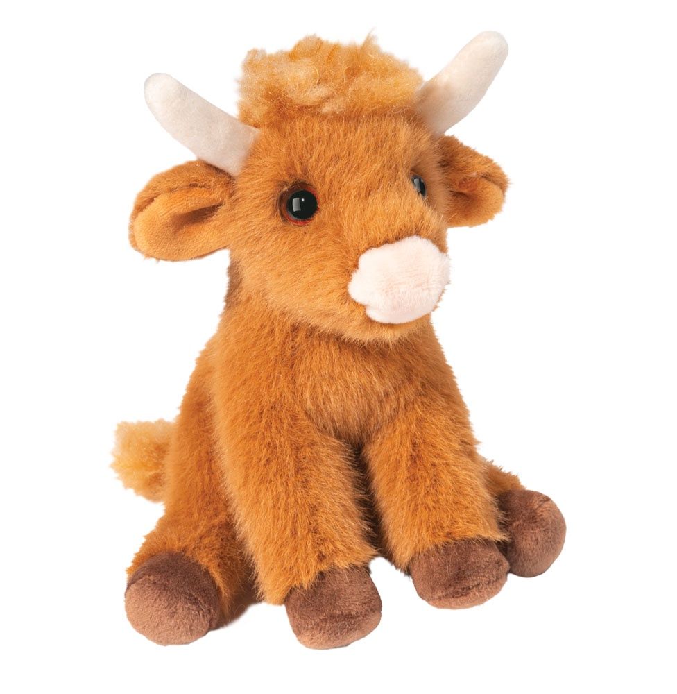 Douglas Mini Highland Cow- Brown
