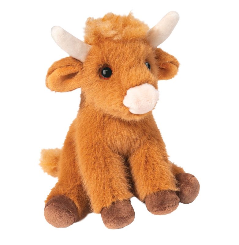 Douglas Mini Highland Cow- Brown