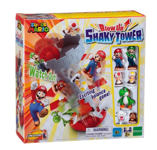 Super Mario Blow-up Shaky Tower