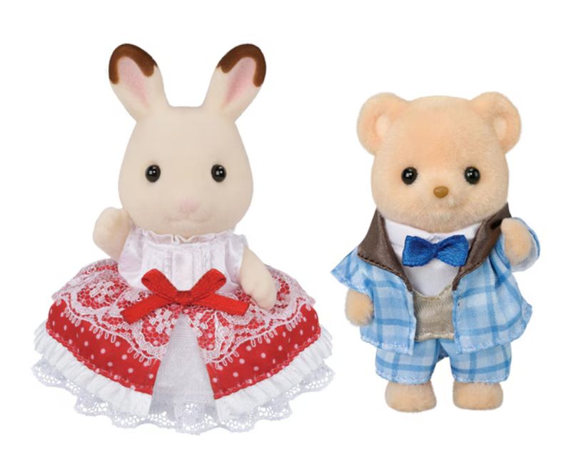 Calico Critter 40th Anniversary friends- Freya Theo