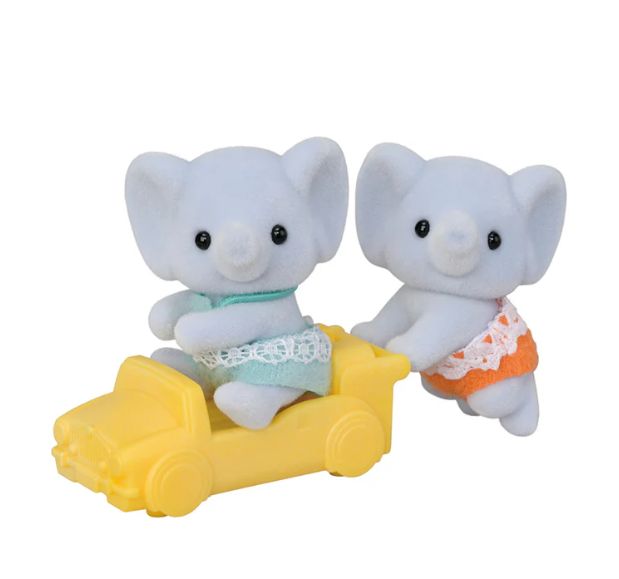Calico Critter Ellwoods Elephant Twins