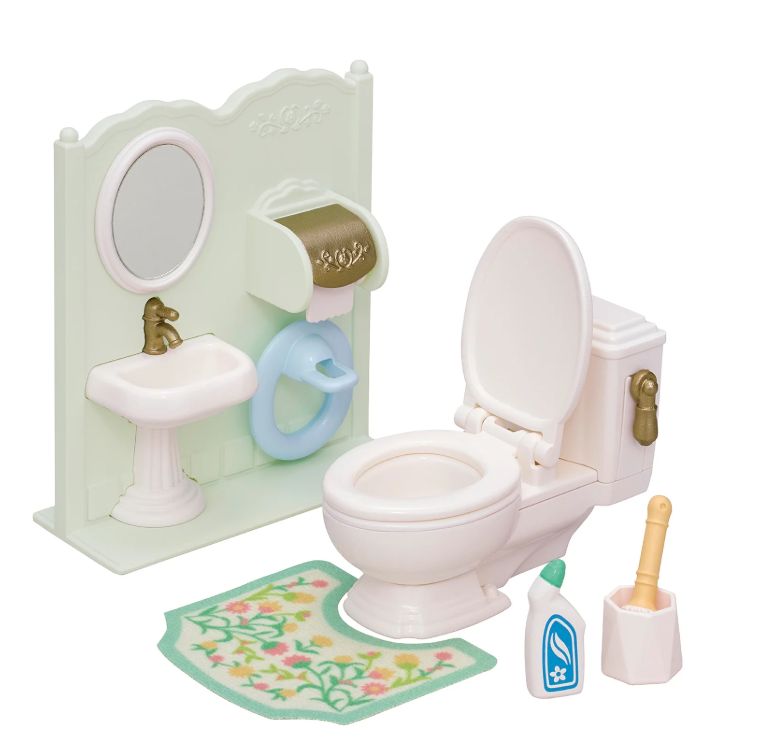Calico Critter Toilet Set