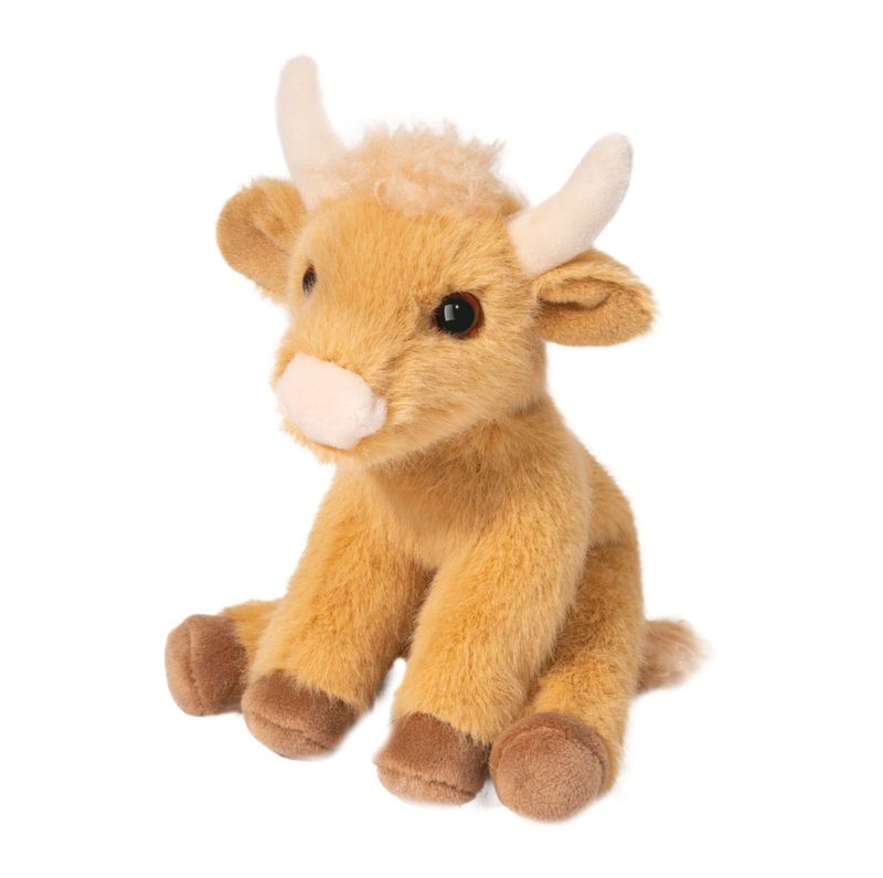 Douglas Mini Highland Cow- Beige