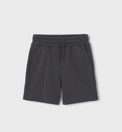 Mayoral Boys Fleece Short- Coal