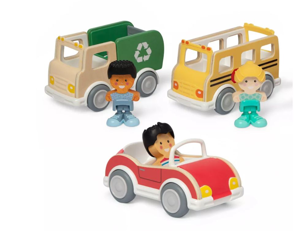 Melissa and Doug Cheery Lane Vehicle Playset