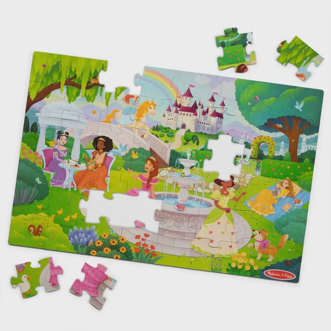 Melissa &amp; Doug 48pc fairy tale castle floor puzzle
