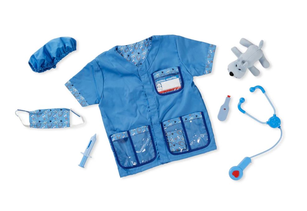 Melissa and Doug Role Play Costume Set- Veternarian