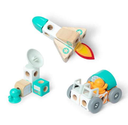 Melissa and Doug Blockables Space Playset