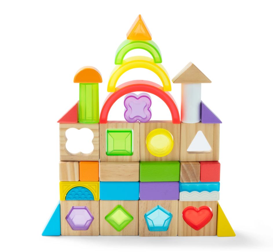 Melissa &amp; Doug Sensory Sorting Blocks