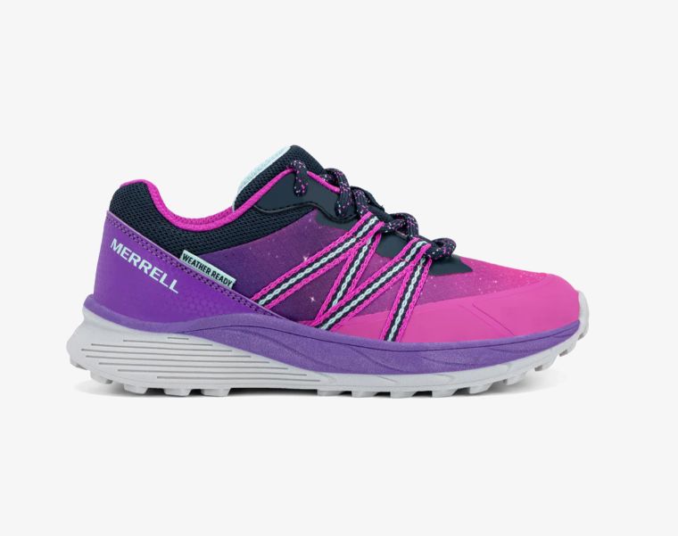 Merrell girls supernova shoe- navy/pink