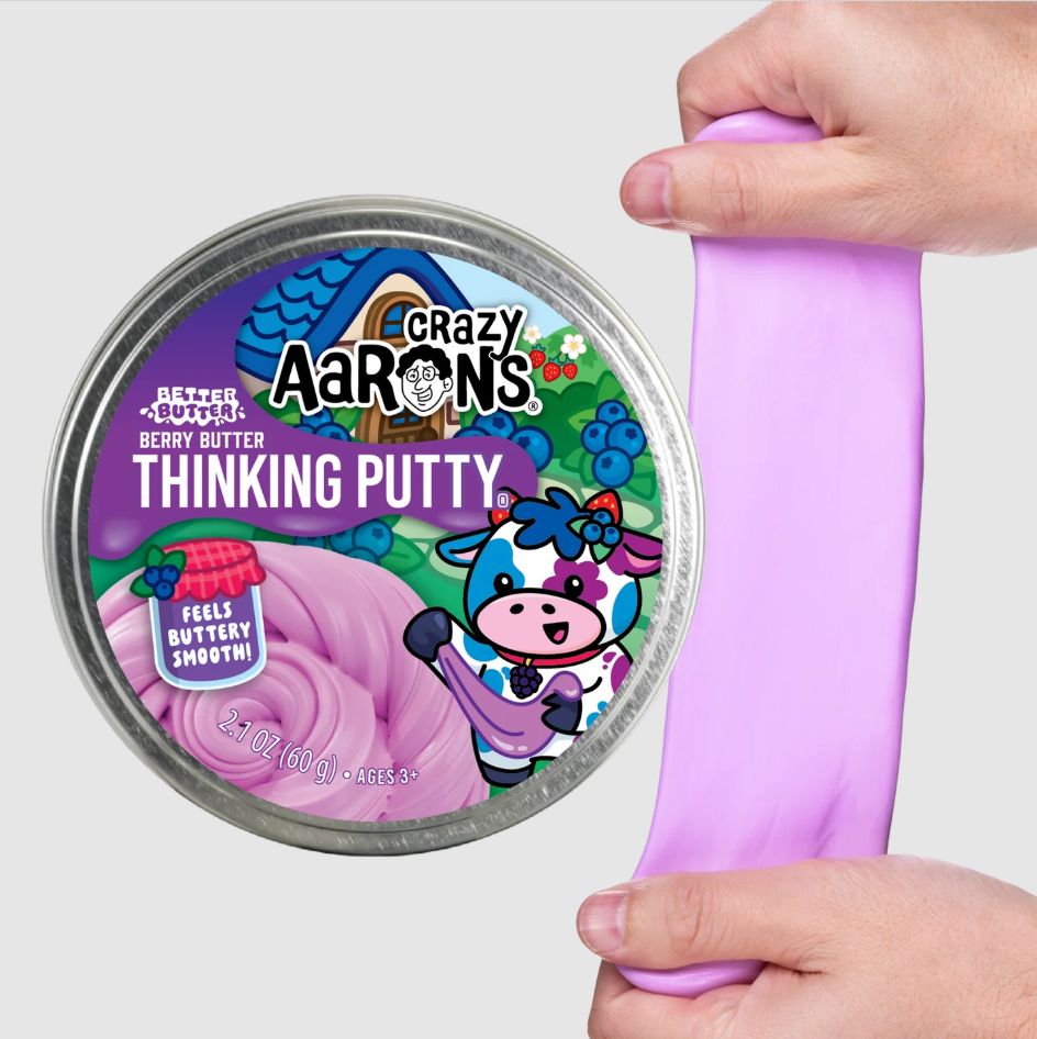 Crazy Aaron 4" Putty Tin- Better Berry Butter