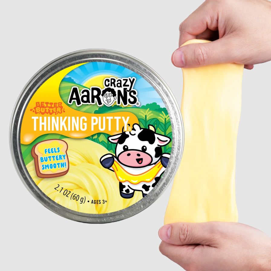Crazy Aaron 4" Putty Tin- Butter