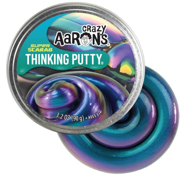 Crazy Aaron 4" Putty Tin- Super Scarab