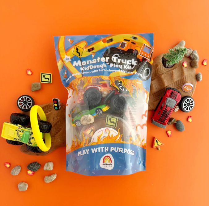 KidDough Monster Truck Play Kit