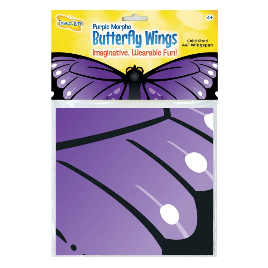 InsectLore Purple Morpho Buttrfly Wngs