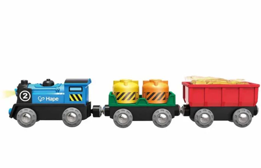Hape Battery Rolling Stock Set