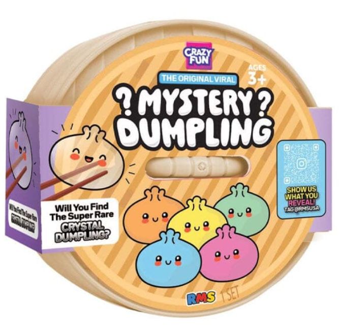 4" Mystery Squishy Dumpling- Assorted Solid